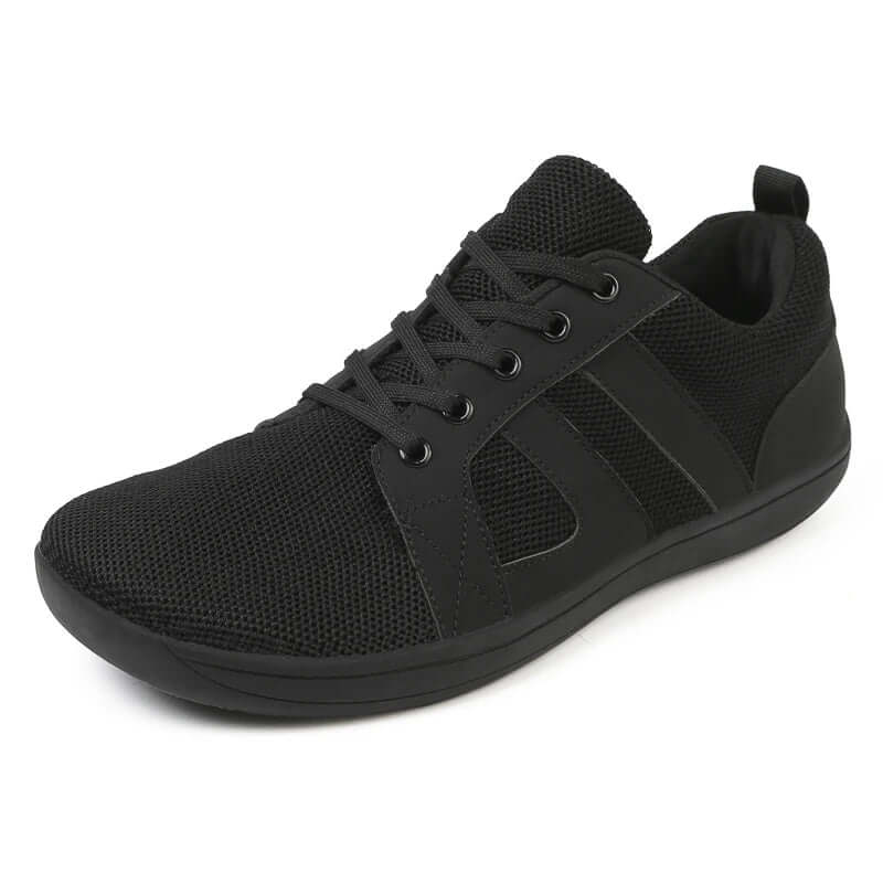 Black Sneaker on White | Joyo Barefoot