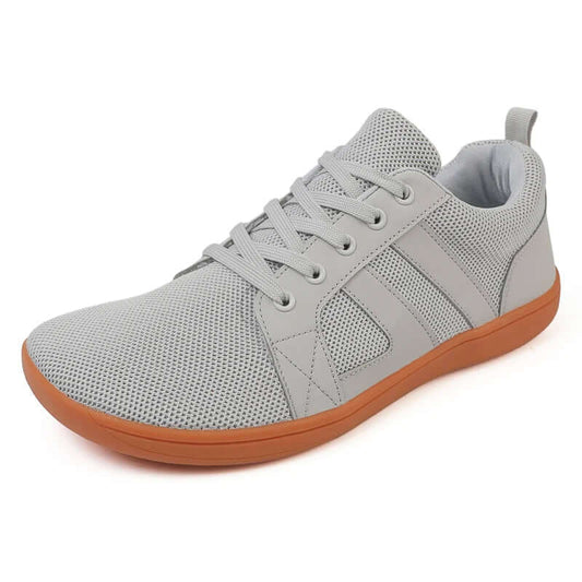 Gray Sneaker, Brown Sole | Joyo Barefoot