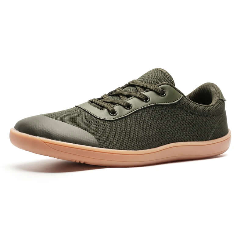 Green Sneaker, Brown Sole | Joyo Barefoot