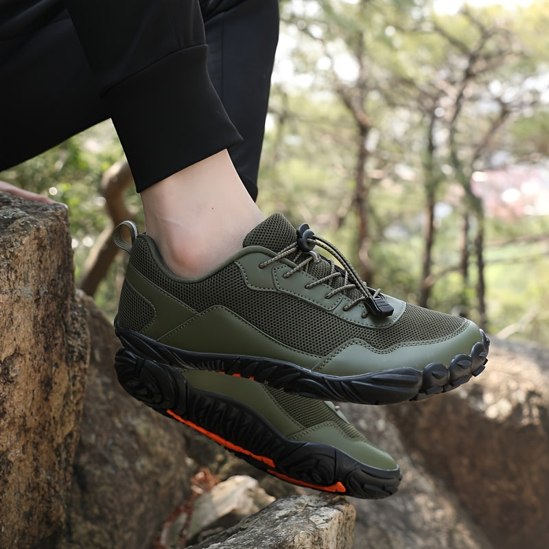 Flexi Trail - Unisex Trail Barefoot Shoes | Dark Green