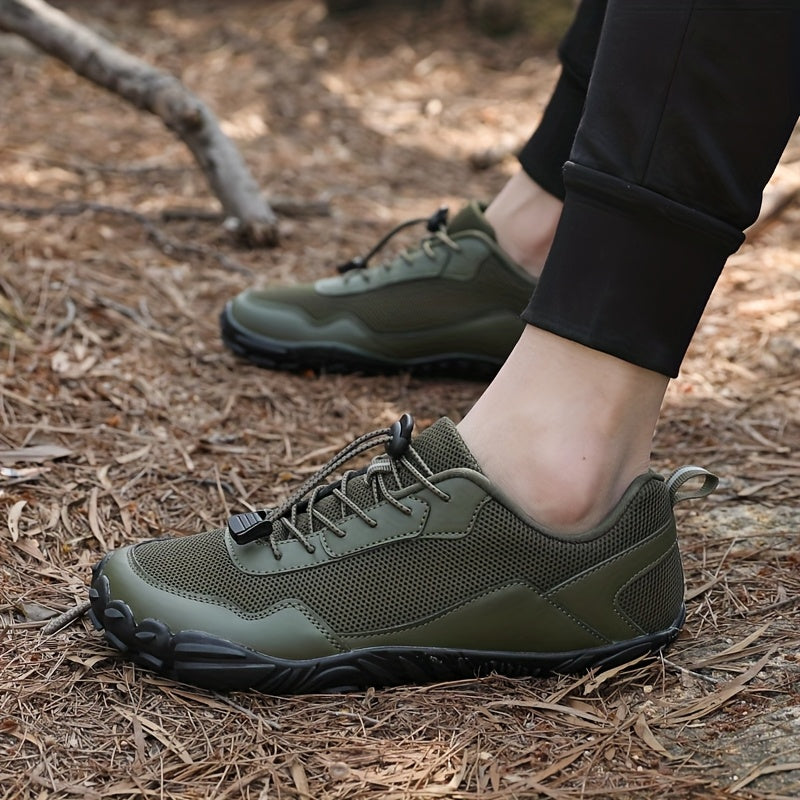 Flexi Trail - Unisex Trail Barefoot Shoes | Dark Green