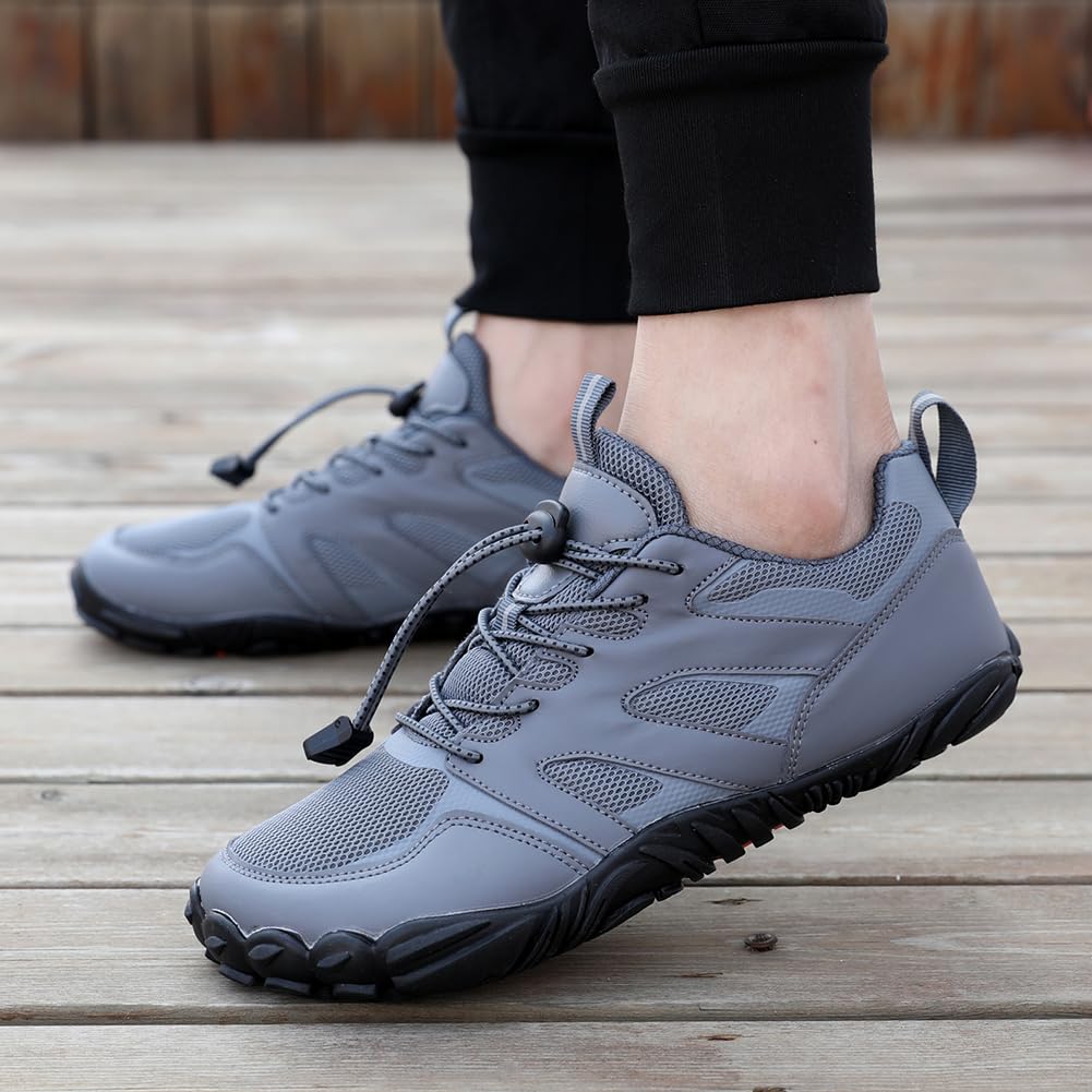 Gray Terra - Unisex Trail Barefoot Shoes