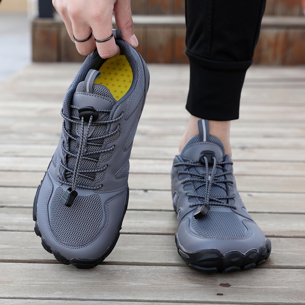 Gray Terra - Unisex Trail Barefoot Shoes