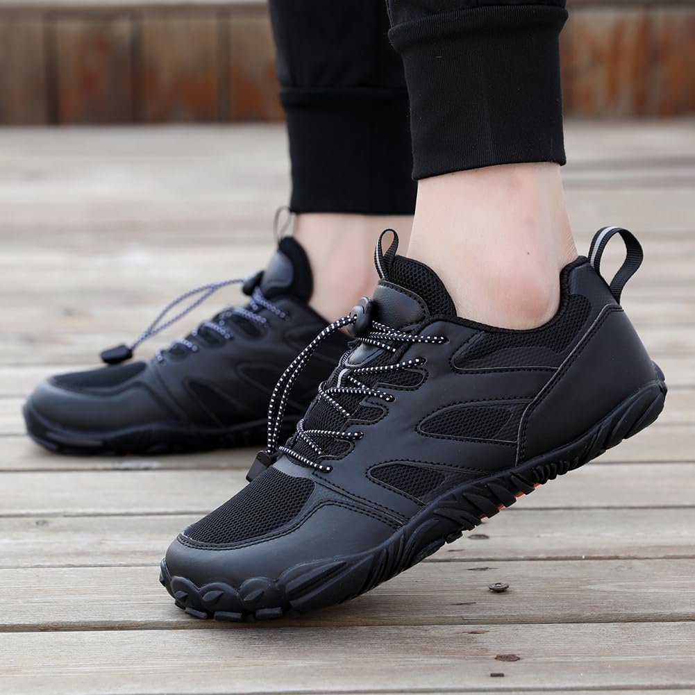 Black Terra - Unisex Trail Barefoot Shoes