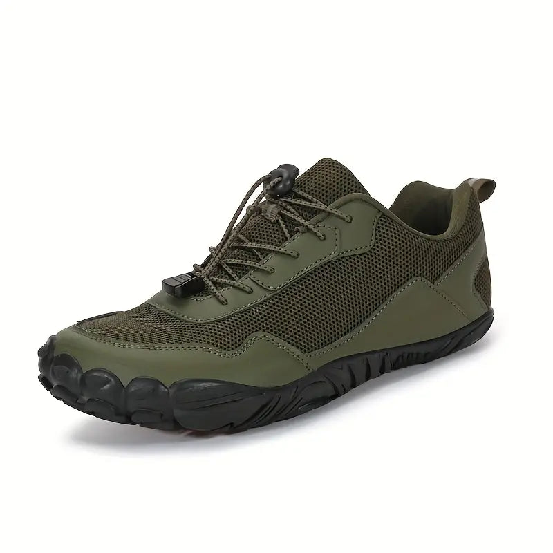Flexi Trail - Unisex Trail Barefoot Shoes | Dark Green