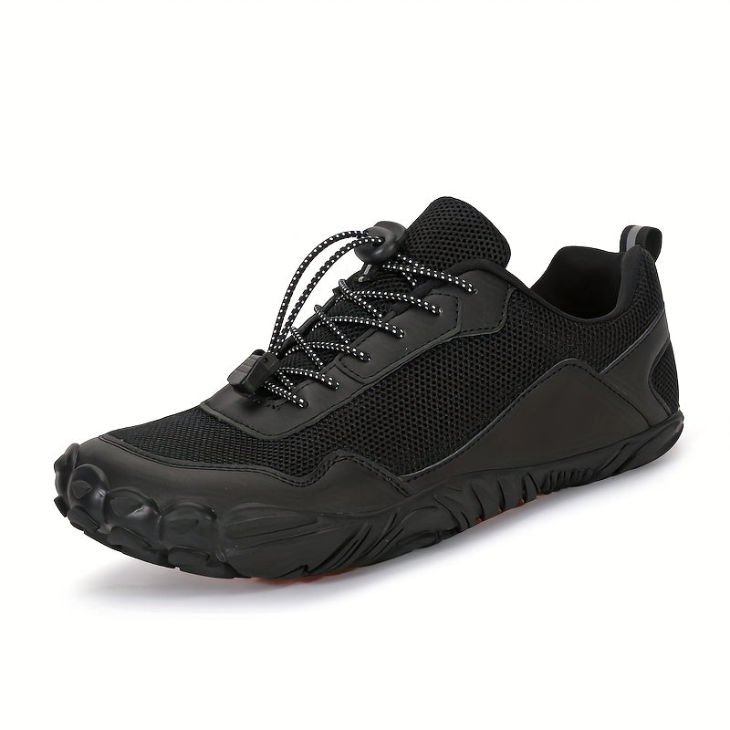 Flexi Trail - Unisex Trail Barefoot Shoes | Black