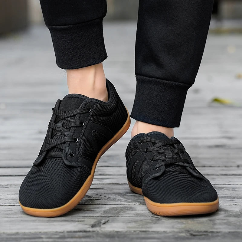 Black Ease - Unisex Urban Barefoot Shoes