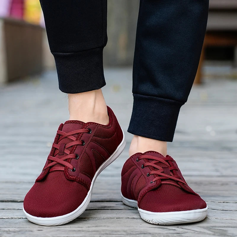 Red Ease - Unisex Urban Barefoot Shoes