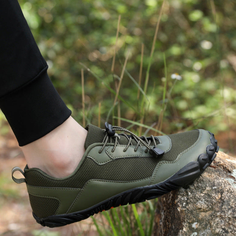 Flexi Trail - Unisex Trail Barefoot Shoes | Dark Green
