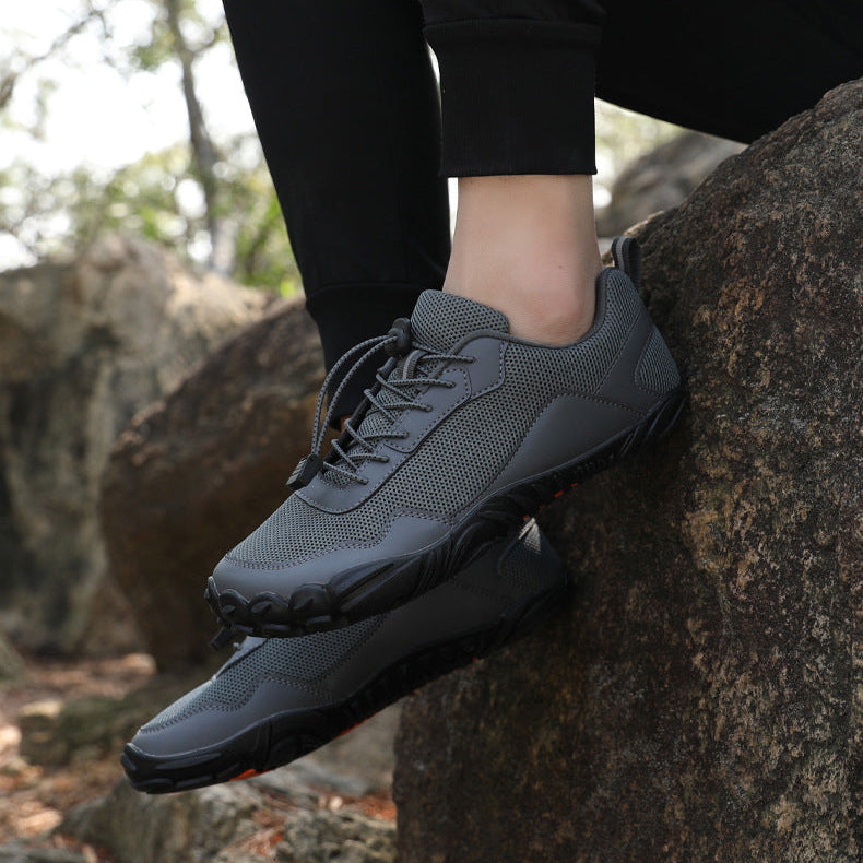 Flexi Trail - Unisex Trail Barefoot Shoes | Gray