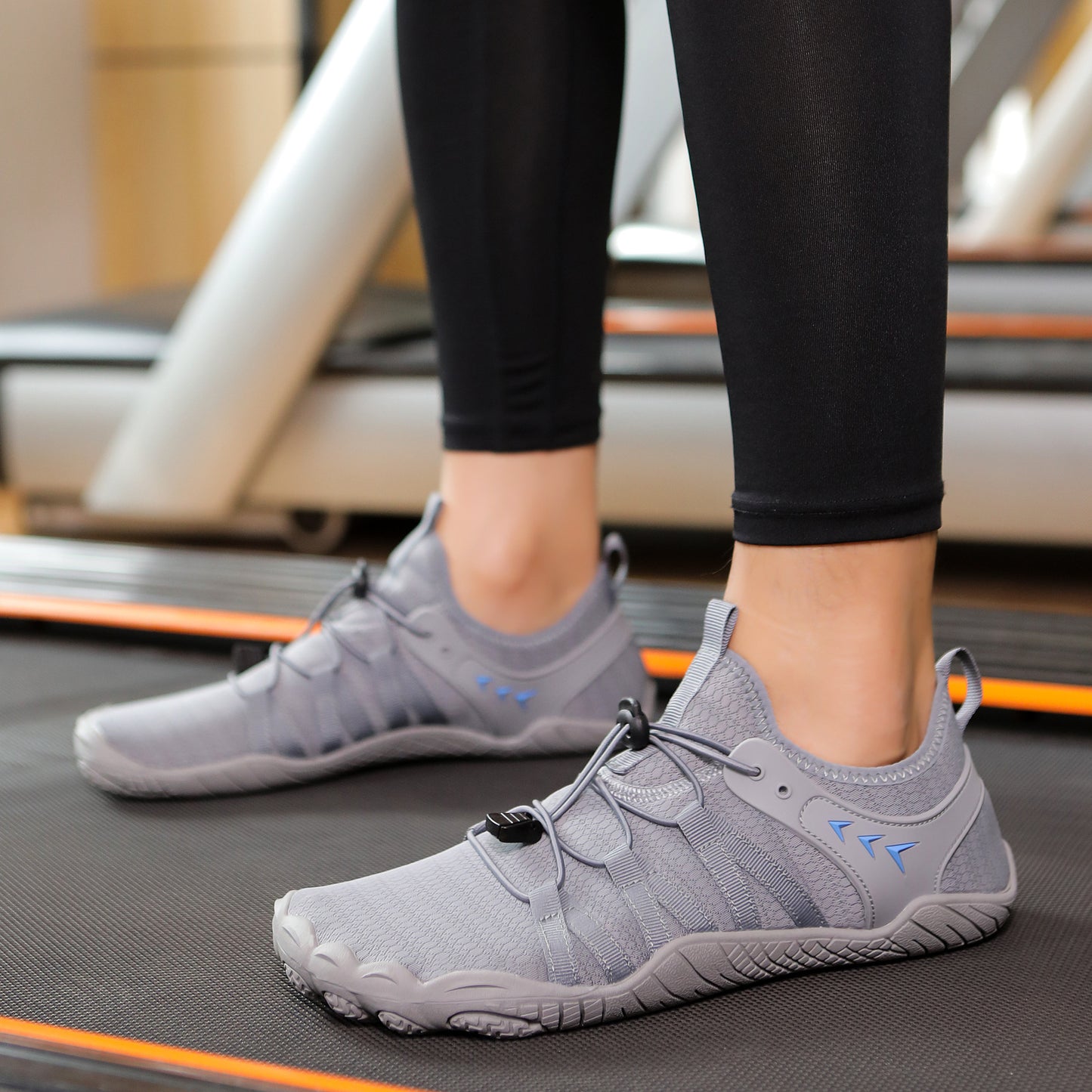 Gray Step - Unisex Minimalist Barefoot Shoes