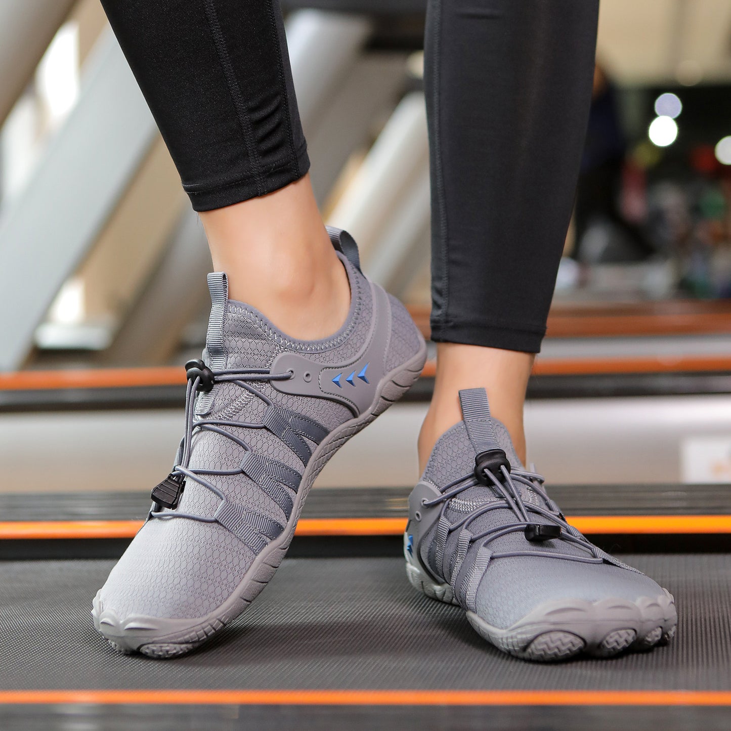 Gray Step - Unisex Minimalist Barefoot Shoes