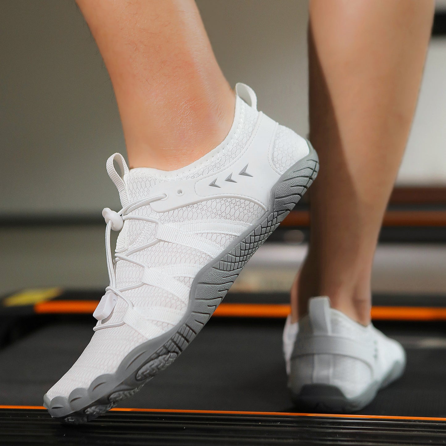 White Step - Unisex Minimalist Barefoot Shoes