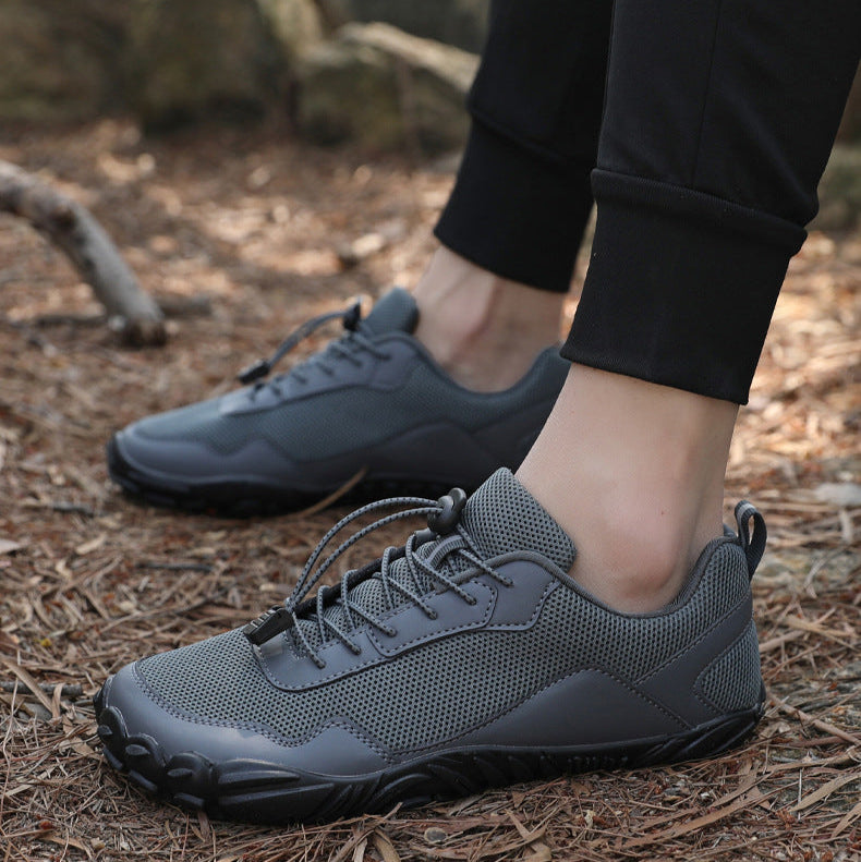 Flexi Trail - Unisex Trail Barefoot Shoes | Gray