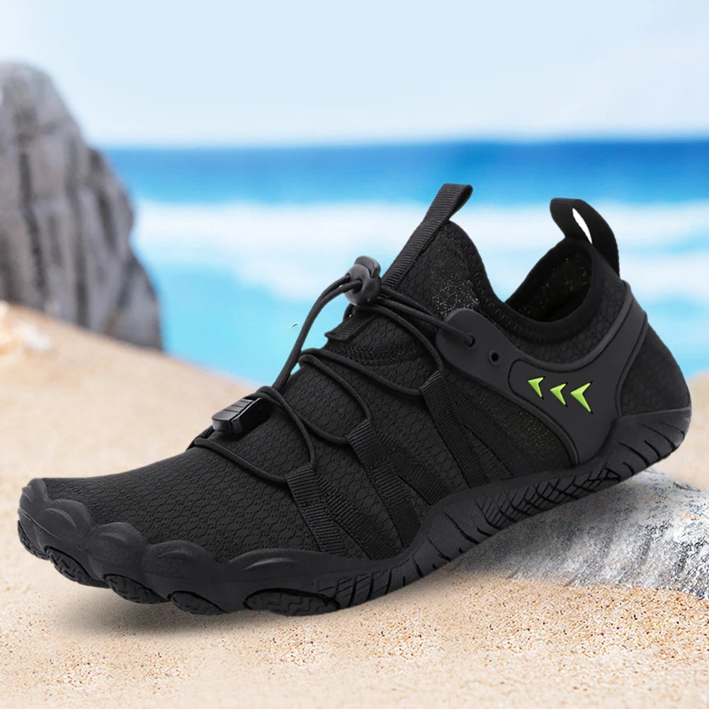 Black Step - Unisex Minimalist Barefoot Shoes