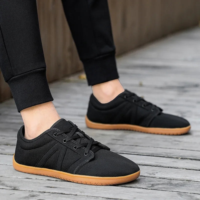Black Ease - Unisex Urban Barefoot Shoes