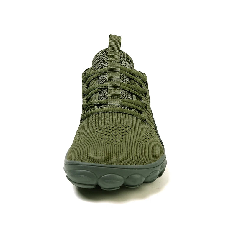 Green running shoe - Joyo barefoot