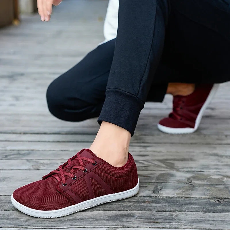 Red Ease - Unisex Urban Barefoot Shoes