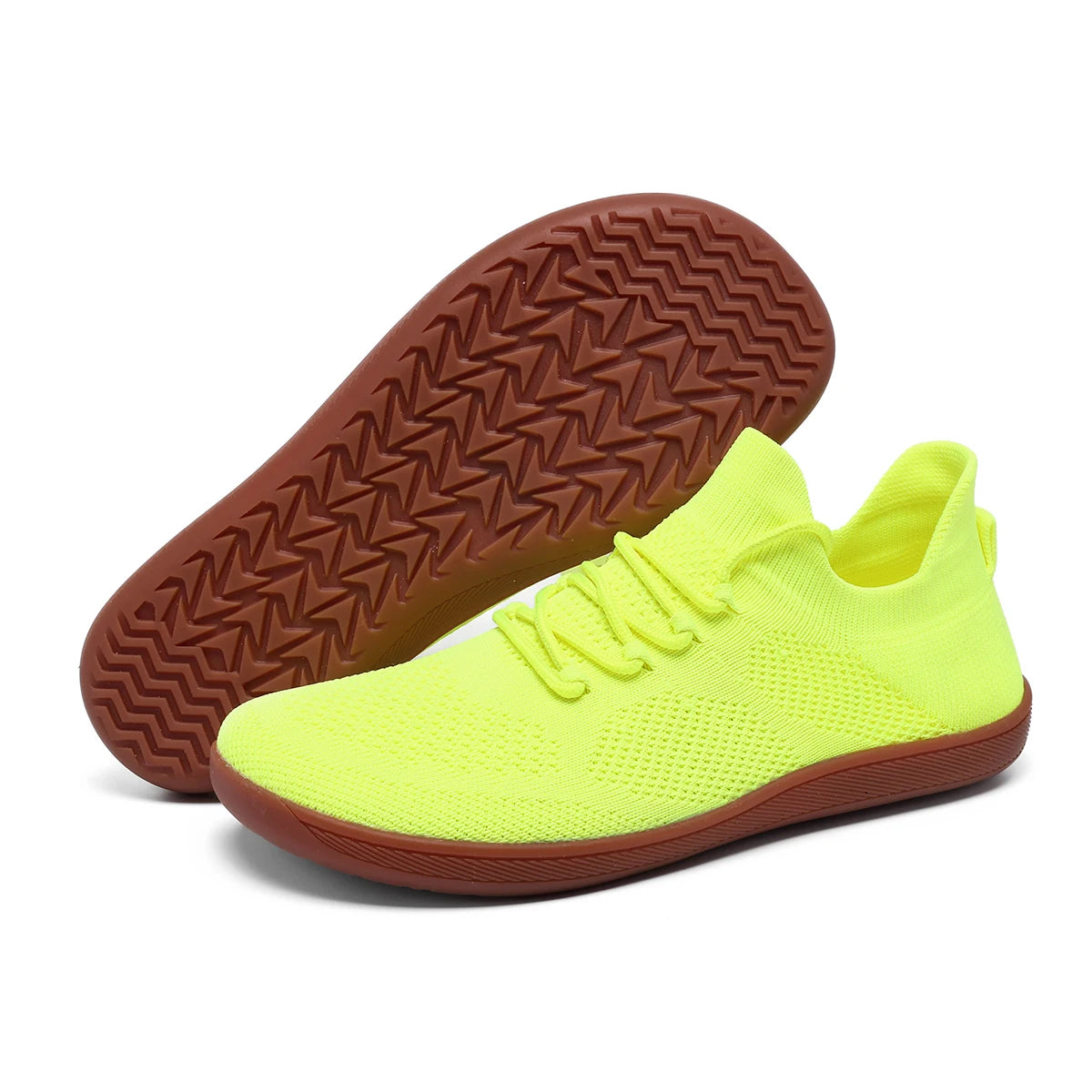 Light green mesh sneakers - Joyo barefoot