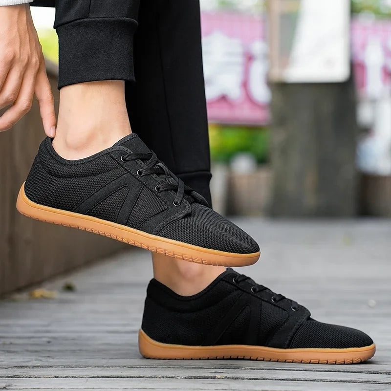 Black Ease - Unisex Urban Barefoot Shoes
