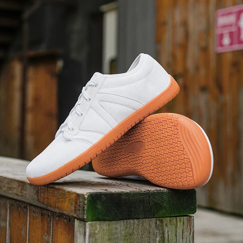 White Ease - Unisex Urban Barefoot Shoes