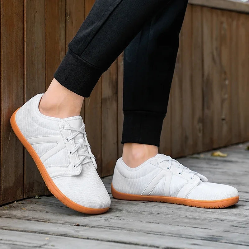 White Ease - Unisex Urban Barefoot Shoes