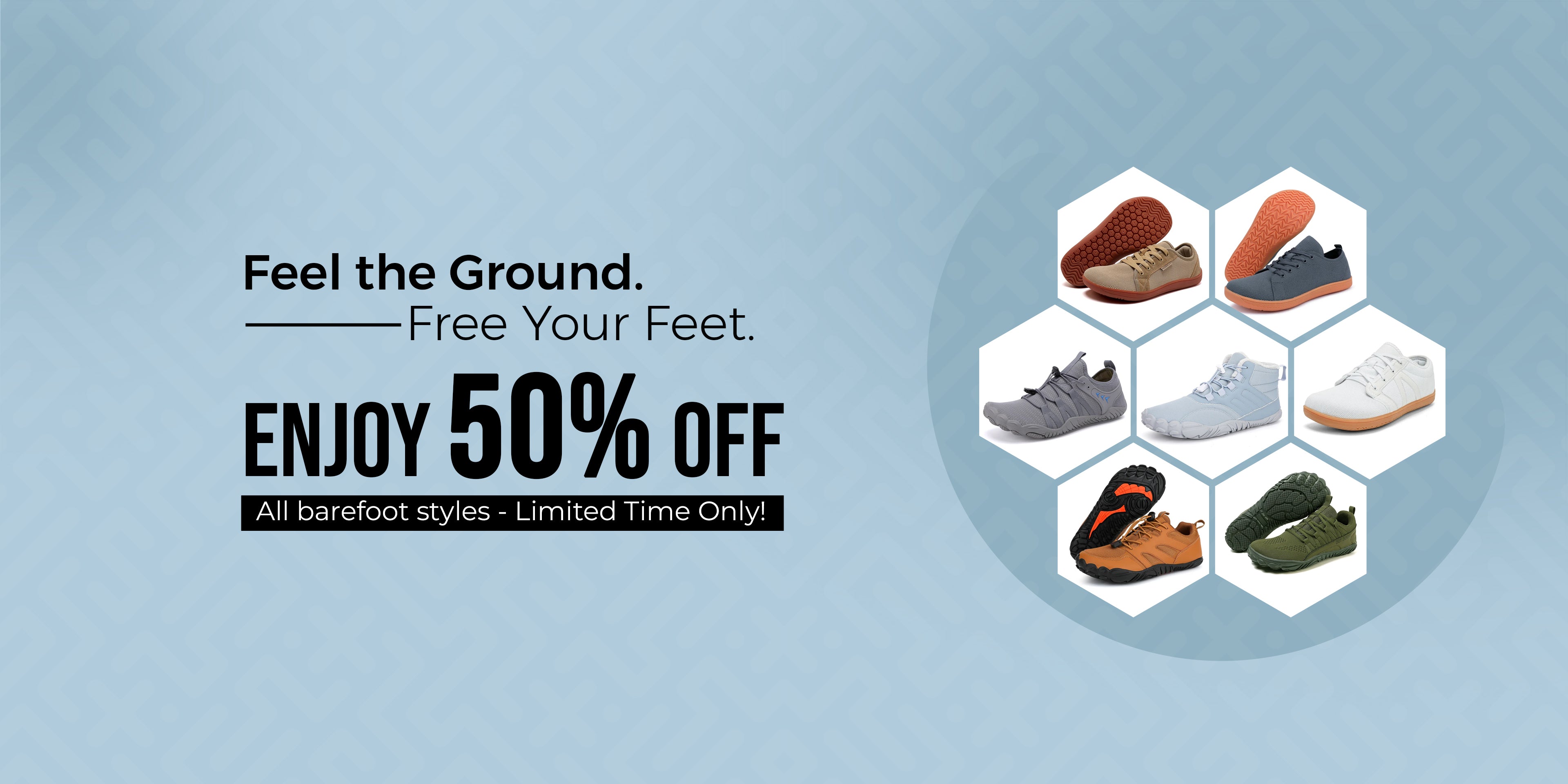 Feel the ground, free your feet - Joyo barefoot