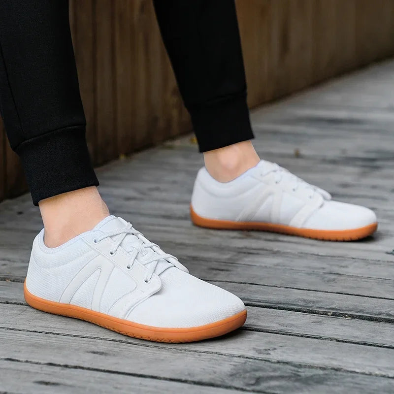 White Ease - Unisex Urban Barefoot Shoes