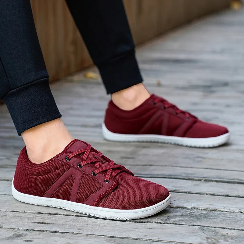 Red Ease - Unisex Urban Barefoot Shoes