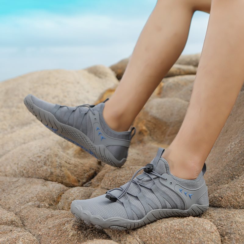 Gray Step - Unisex Minimalist Barefoot Shoes