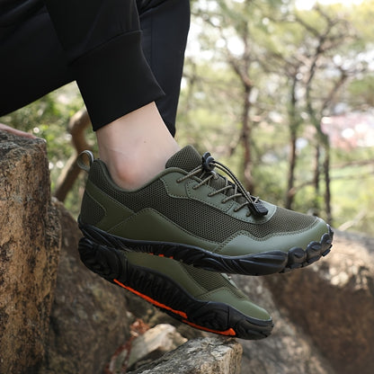 Flexi Trail - Unisex Trail Barefoot Shoes | Dark Green