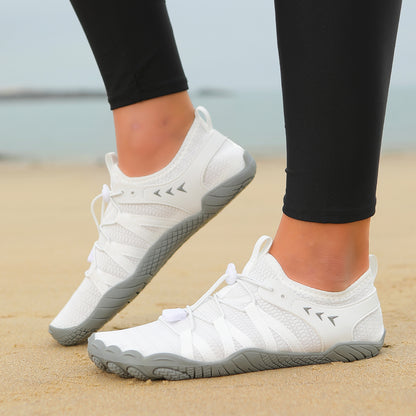 White Step - Unisex Minimalist Barefoot Shoes
