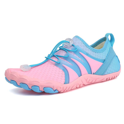 Pink and light blue shoe - Joyo barefoot