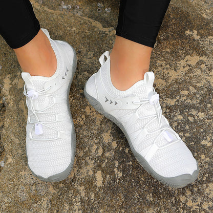 White Step - Unisex Minimalist Barefoot Shoes