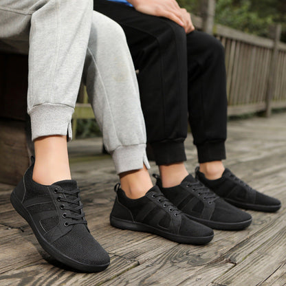 Black Weave  - Unisex Urban Barefoot Shoes