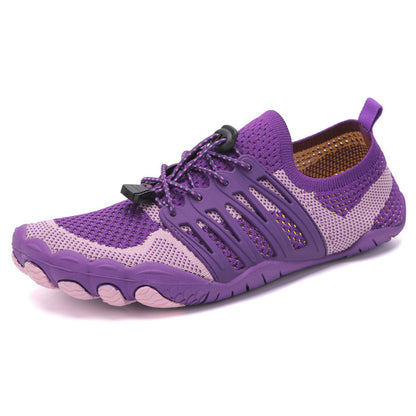 Purple & Pink Athletic Shoe | Joyo Barefoot
