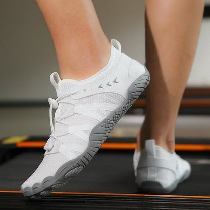 White Step - Unisex Minimalist Barefoot Shoes