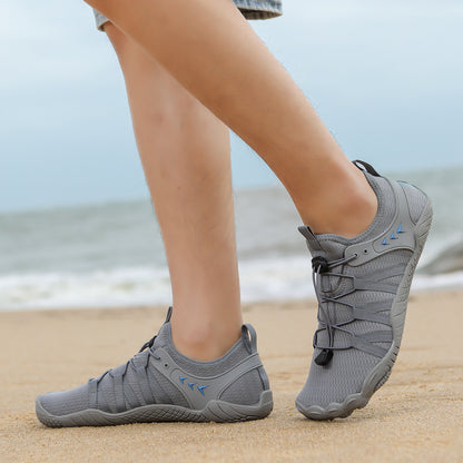Gray Step - Unisex Minimalist Barefoot Shoes