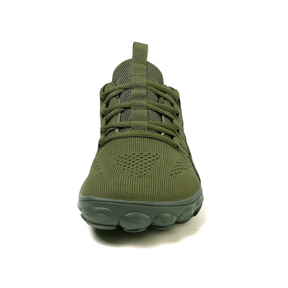 Green running shoe - Joyo barefoot