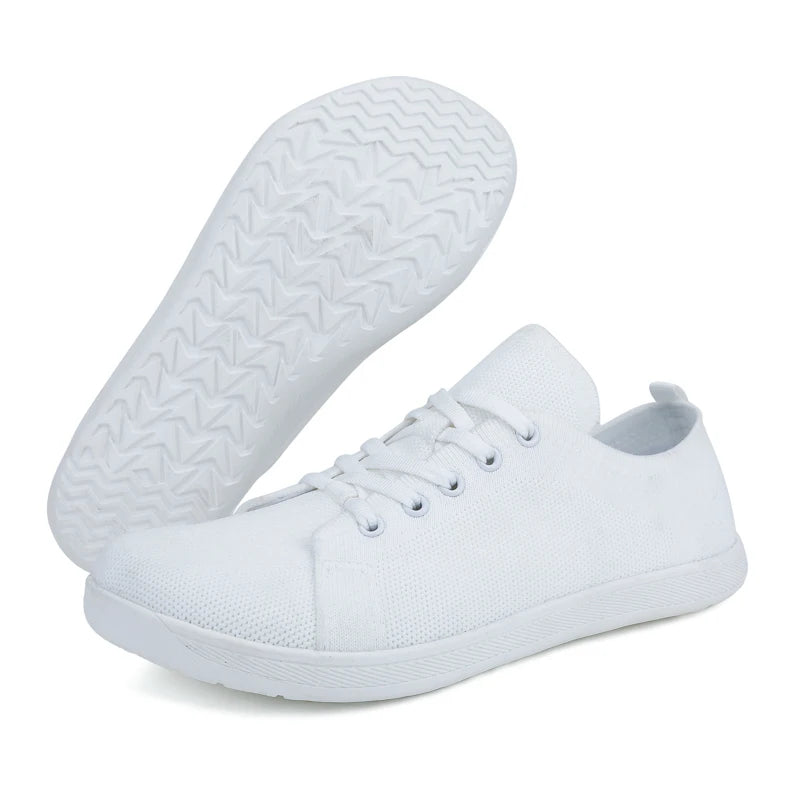 white classic sneakers - Joyo barefoot