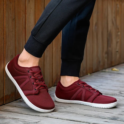 Red Ease - Unisex Urban Barefoot Shoes