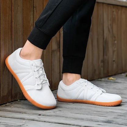 White Ease  - Unisex Urban Barefoot Shoes