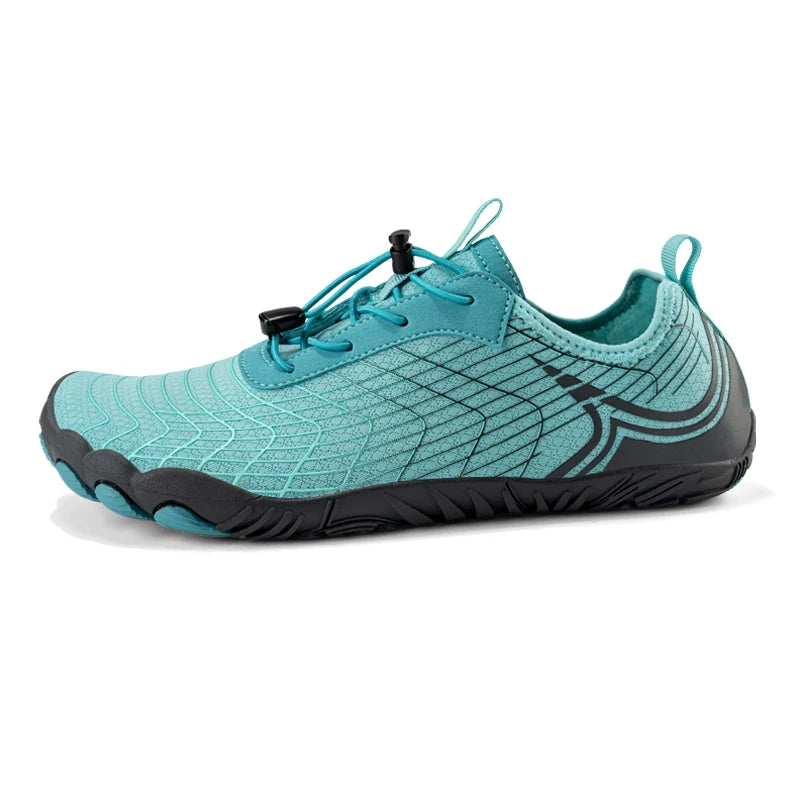 Blue and black sneakers - Joyo barefoot