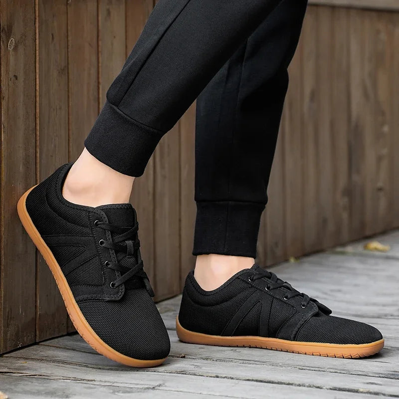 Black Ease - Unisex Urban Barefoot Shoes