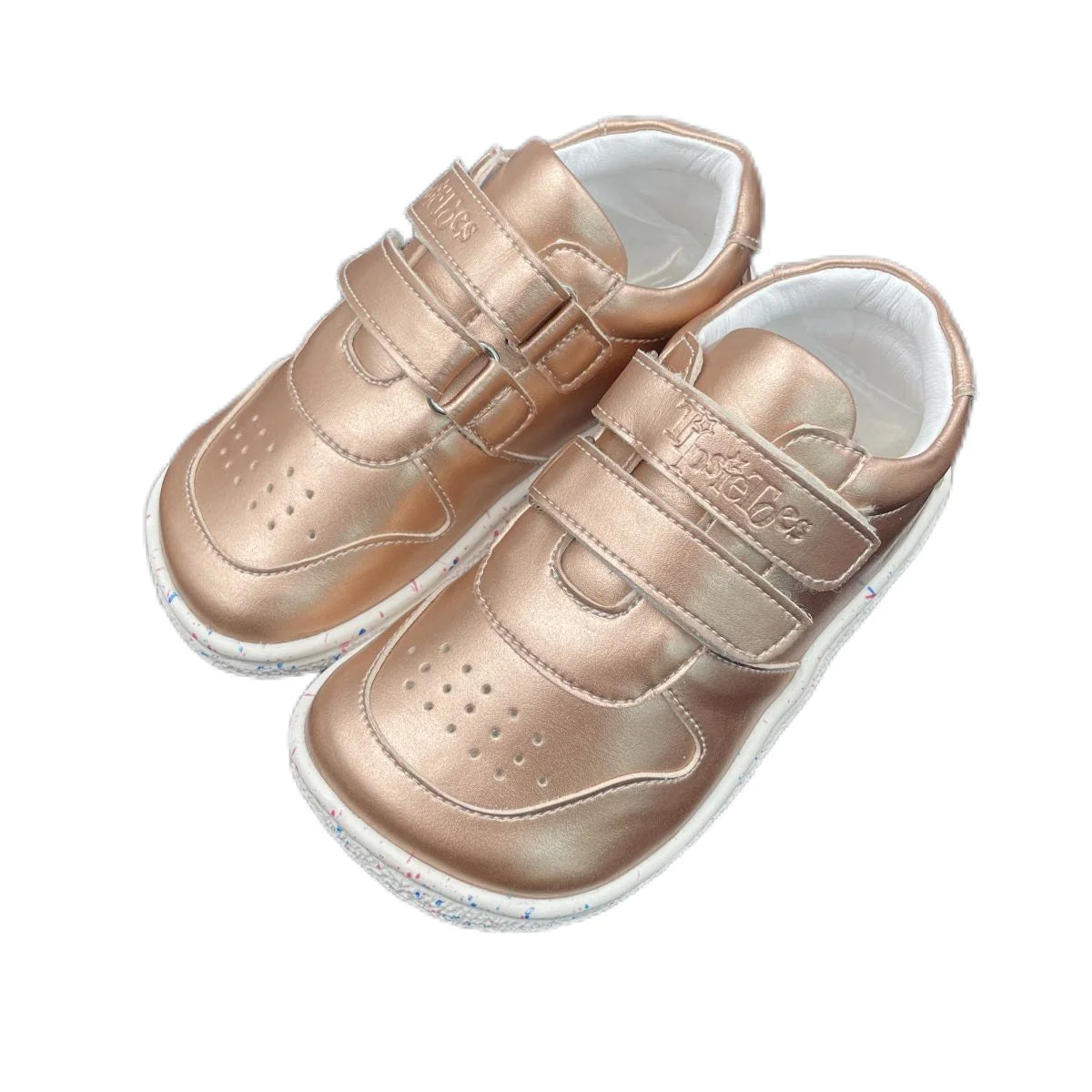 Spring Stride – Barefoot Leather Sneakers for Kids